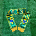 Cachecol Brasil de Torcida 🇧🇷 - Verde e Amarelo
