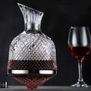 Decanter Vinho de Cristal - Acompanha Suporte de Vidro - Elegância para o seu Vinho