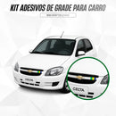 Adesivo de Grade Automotiva Estilizada – Brasil Edition™ Copa do Mundo 🇧🇷