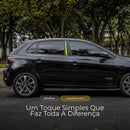 Kit Adesivos de Coluna para Carro – Brasil Edition™ Copa do Mundo 🇧🇷