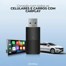 Adaptador Sem fio CarPlay/Android Auto para Multimídia - DriveJetta Mini™ [ESPECIAL BLACK FRIDAY]