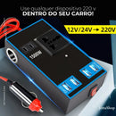 Inversor de Potência para Acendedor de Cigarro Automotivo Multiuso - Jetta ChargeInverter™ [ESPECIAL BLACK FRIDAY]