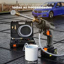 Lavadora de Alta Pressão JettaWash™ - Kit Completo Com Maleta e Bateria Recarregável (PROMOÇÃO LIMITADA)