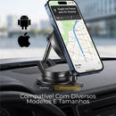 Jetta MagFlow™ - Suporte Magnético para Carro com Carregamento Sem Fio de 15W e Rotação Triaxial [ESTOQUE LIMITADO]