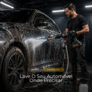 Lavadora de Alta Pressão JettaWash™ - Kit Completo Com Maleta e Bateria Recarregável [PROMOÇÃO LIMITADA]