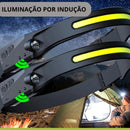 Lanterna de Cabeça Led com Sensor - Recarregável e À Prova D'Água