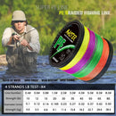 Linha de Pesca Trançada BAKAWA Japan 4X4 - Linha Profissional