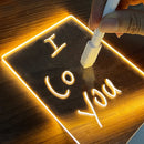 Iluminária Led - Criativa e Customizada - Luminária para Escrever