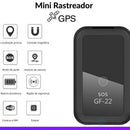 Mini Rastreador GPS Profissional - Rastreador Portátil com Áudio - GF-22