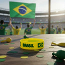 Pulseira Brasil Verde e Amarela – Entre no Clima da Copa 🇧🇷
